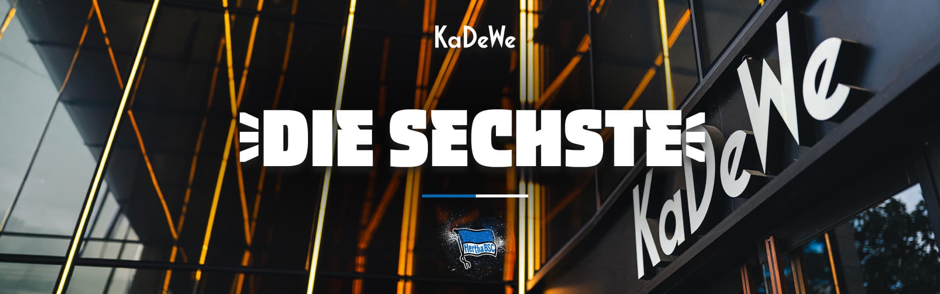 Die Sechste: Hertha BSC im KaDeWe